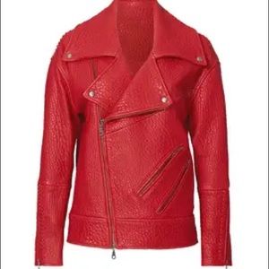 Rebecca Minkoff Red Brutus Jacket